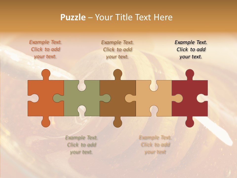 Sweetener Nature Dinner PowerPoint Template