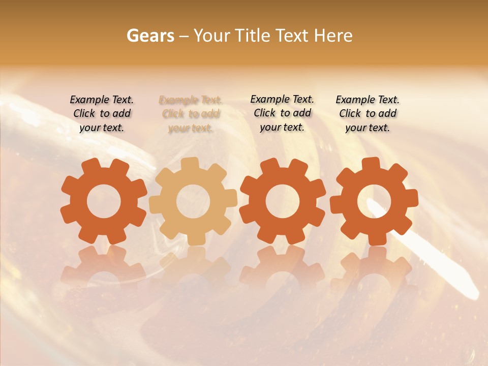 Sweetener Nature Dinner PowerPoint Template