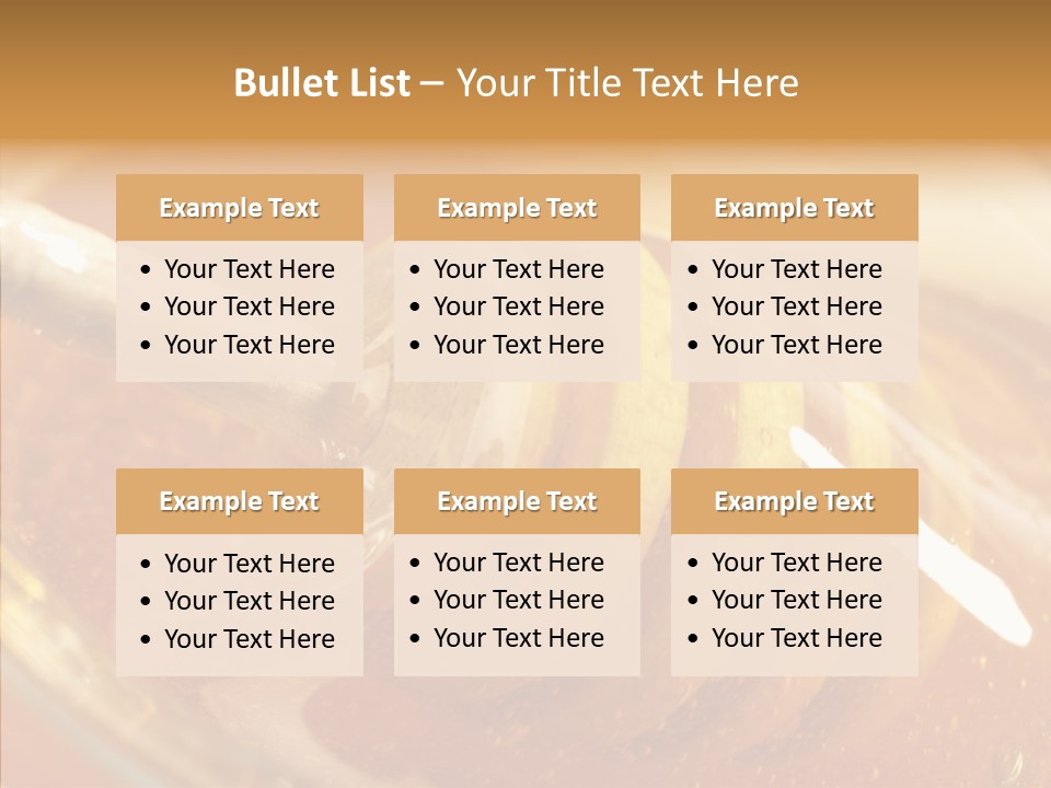 Sweetener Nature Dinner PowerPoint Template