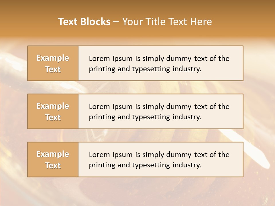 Sweetener Nature Dinner PowerPoint Template