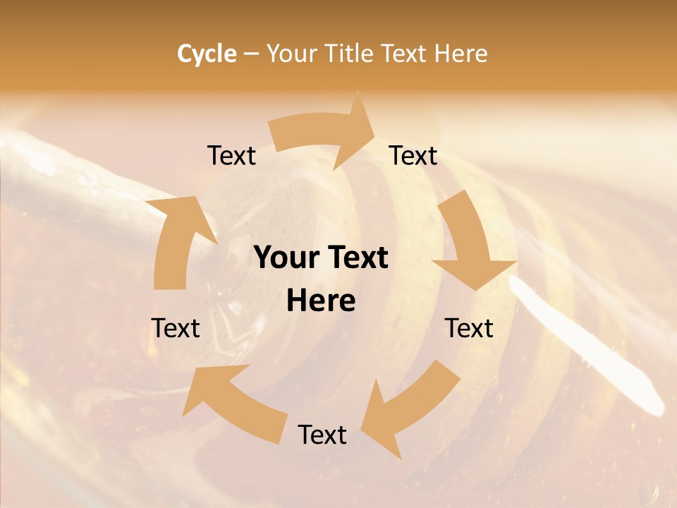 Sweetener Nature Dinner PowerPoint Template