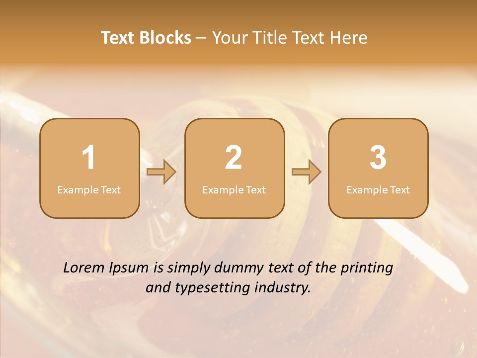 Sweetener Nature Dinner PowerPoint Template