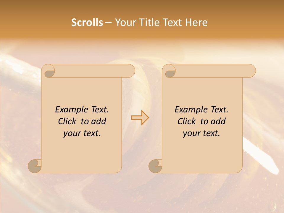 Sweetener Nature Dinner PowerPoint Template