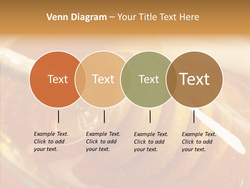 Sweetener Nature Dinner PowerPoint Template