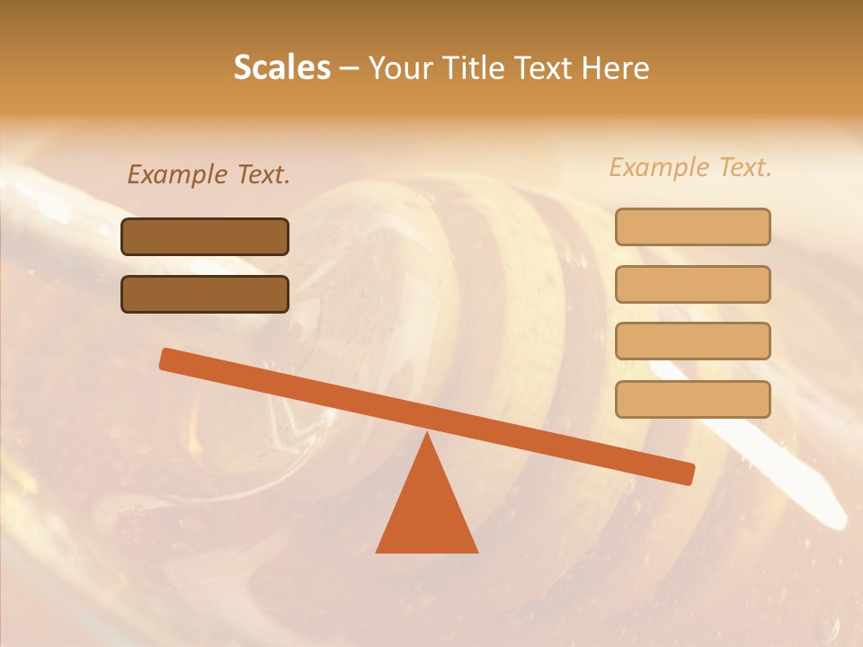 Sweetener Nature Dinner PowerPoint Template
