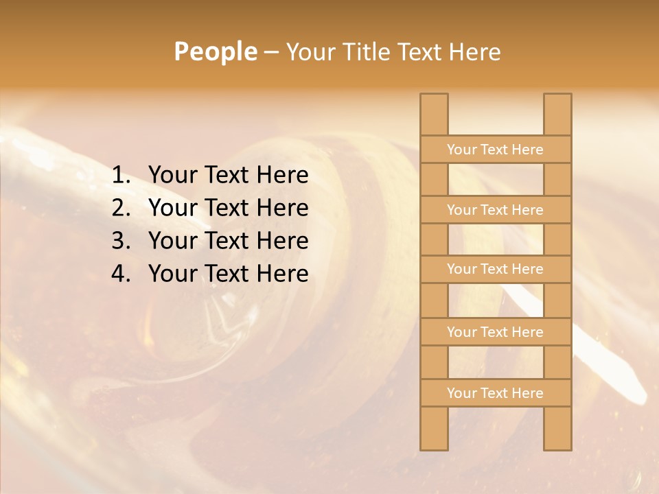 Sweetener Nature Dinner PowerPoint Template