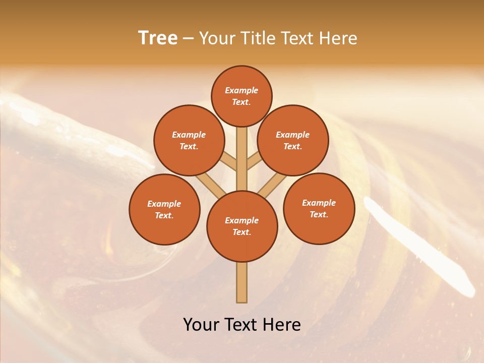 Sweetener Nature Dinner PowerPoint Template