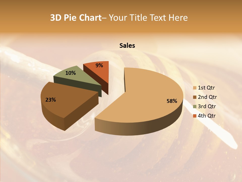 Sweetener Nature Dinner PowerPoint Template