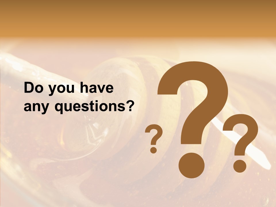 Sweetener Nature Dinner PowerPoint Template