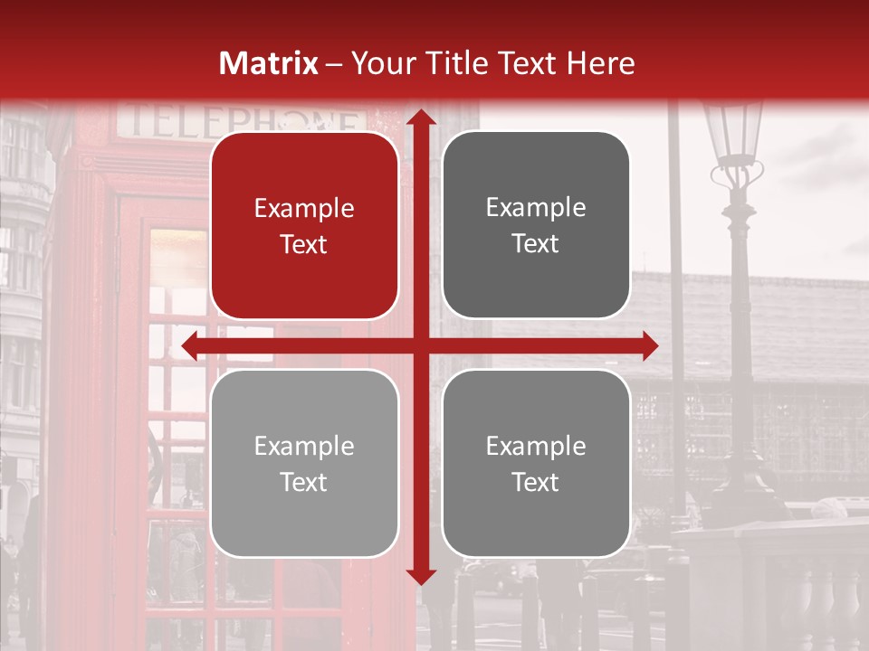 Landmark Telephone Europe PowerPoint Template