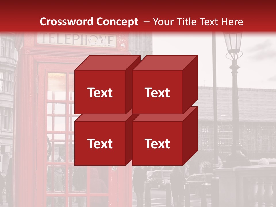 Landmark Telephone Europe PowerPoint Template