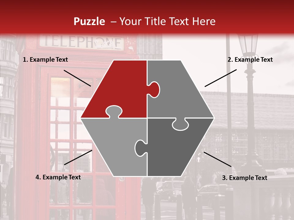 Landmark Telephone Europe PowerPoint Template