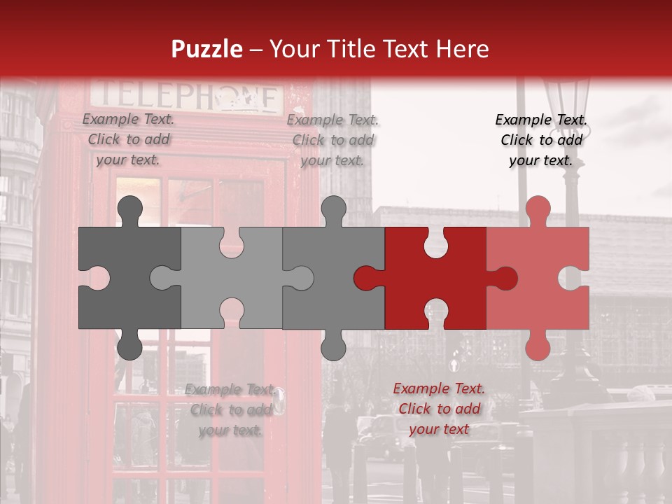 Landmark Telephone Europe PowerPoint Template