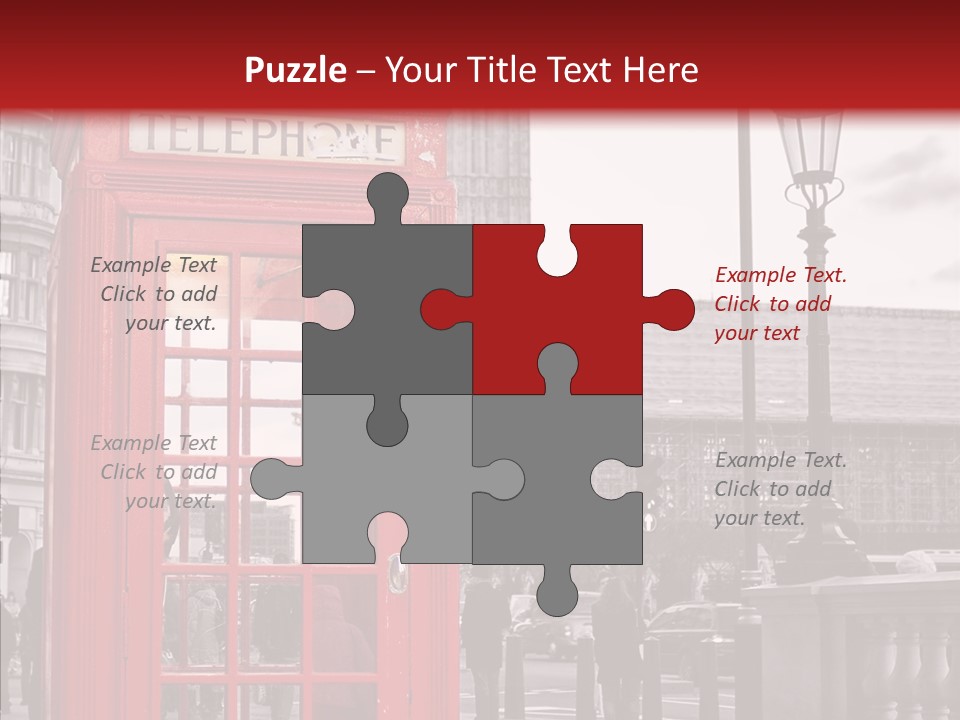 Landmark Telephone Europe PowerPoint Template