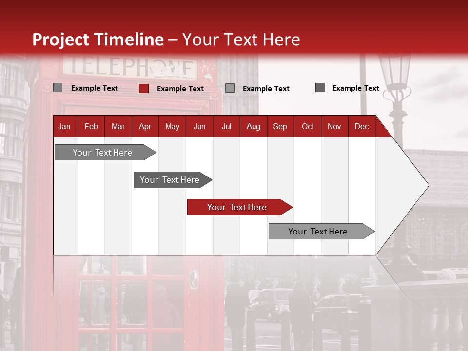 Landmark Telephone Europe PowerPoint Template