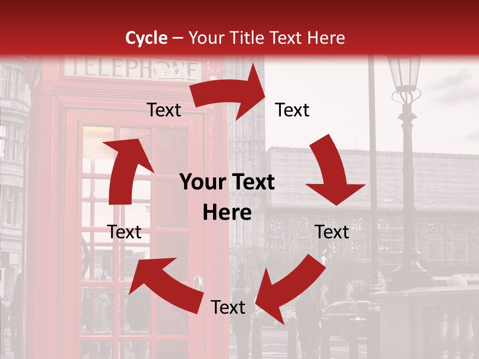 Landmark Telephone Europe PowerPoint Template