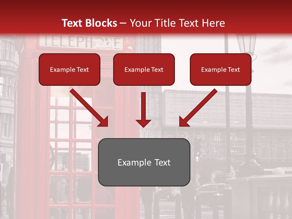 Landmark Telephone Europe PowerPoint Template