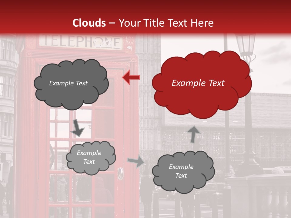 Landmark Telephone Europe PowerPoint Template