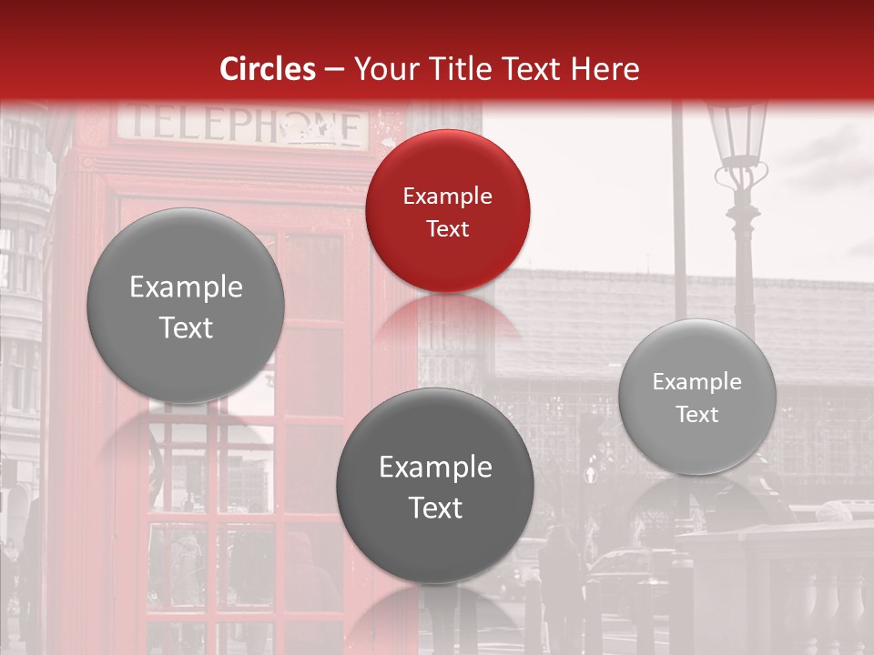 Landmark Telephone Europe PowerPoint Template