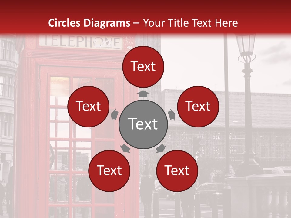 Landmark Telephone Europe PowerPoint Template