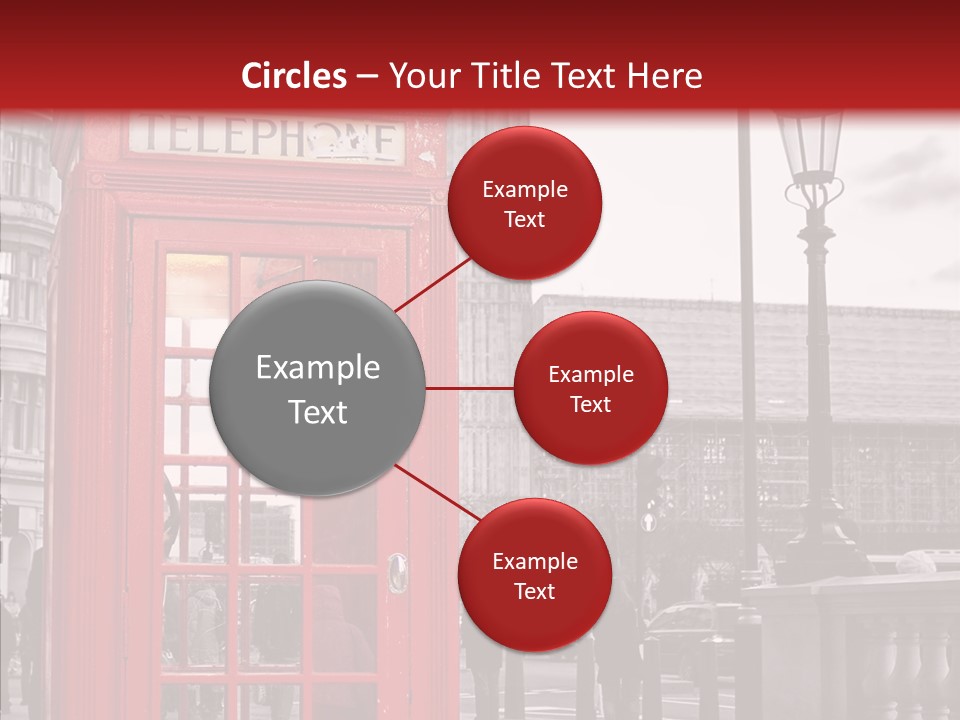 Landmark Telephone Europe PowerPoint Template