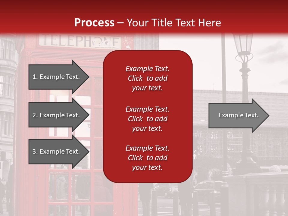 Landmark Telephone Europe PowerPoint Template