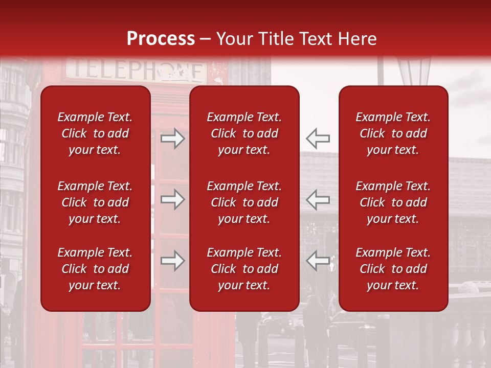 Landmark Telephone Europe PowerPoint Template