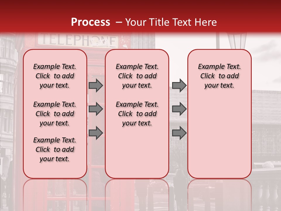 Landmark Telephone Europe PowerPoint Template