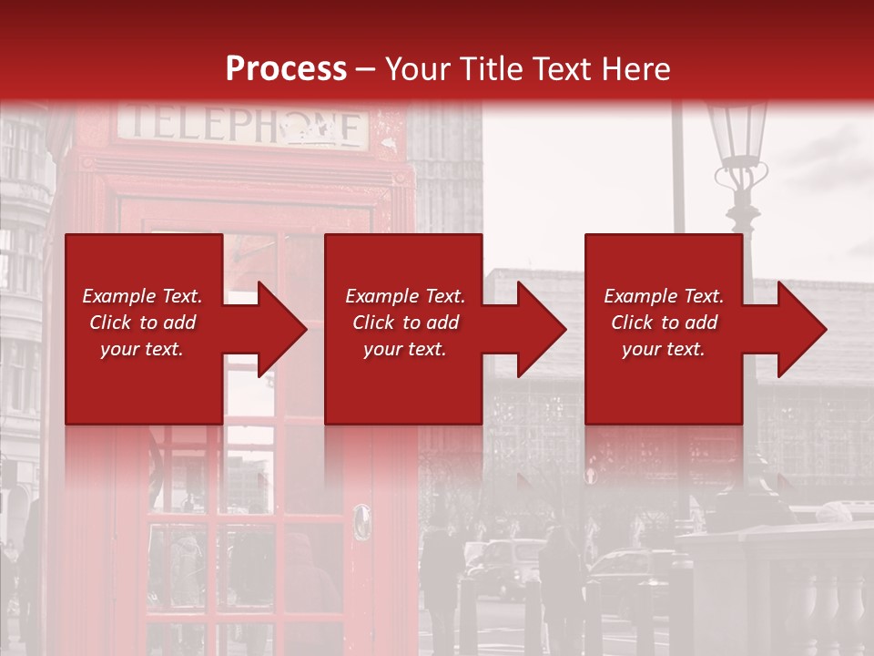 Landmark Telephone Europe PowerPoint Template