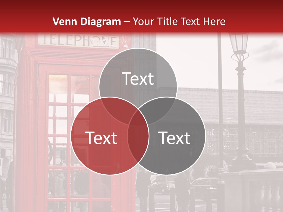 Landmark Telephone Europe PowerPoint Template