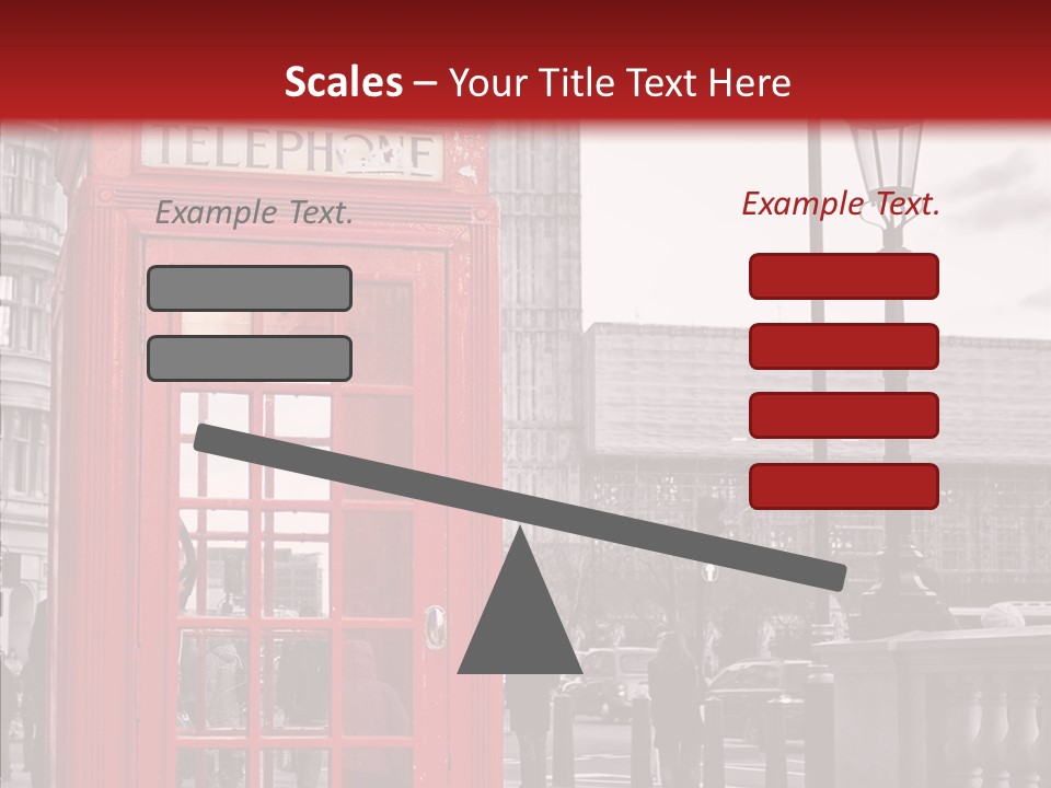 Landmark Telephone Europe PowerPoint Template