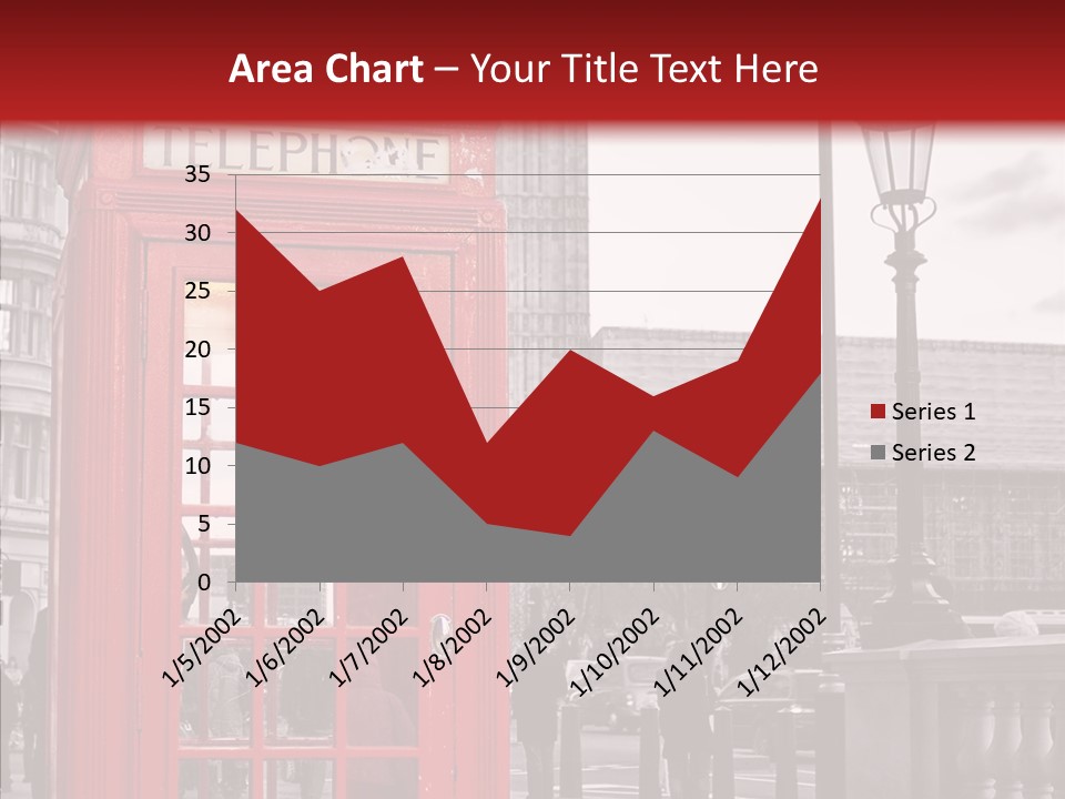 Landmark Telephone Europe PowerPoint Template