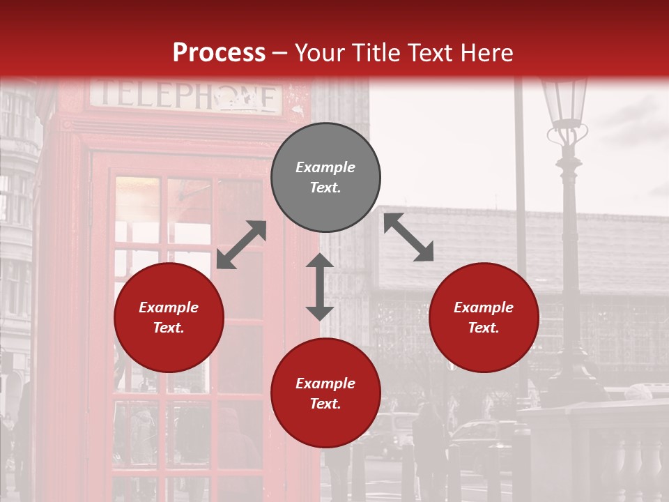 Landmark Telephone Europe PowerPoint Template