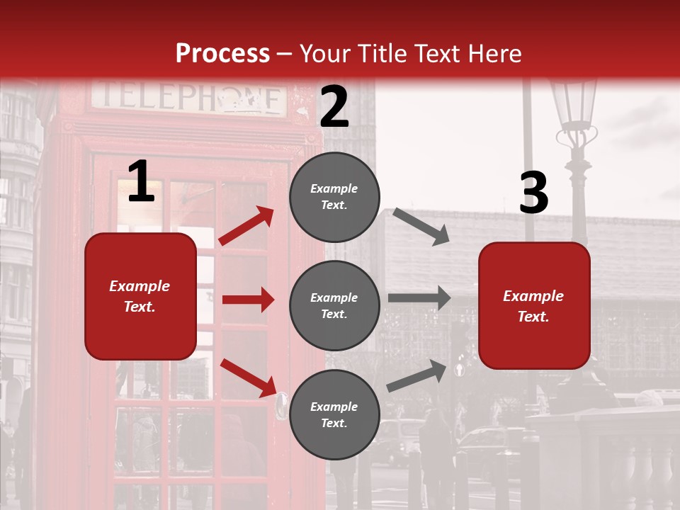 Landmark Telephone Europe PowerPoint Template