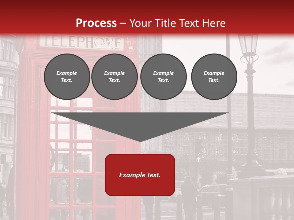 Landmark Telephone Europe PowerPoint Template
