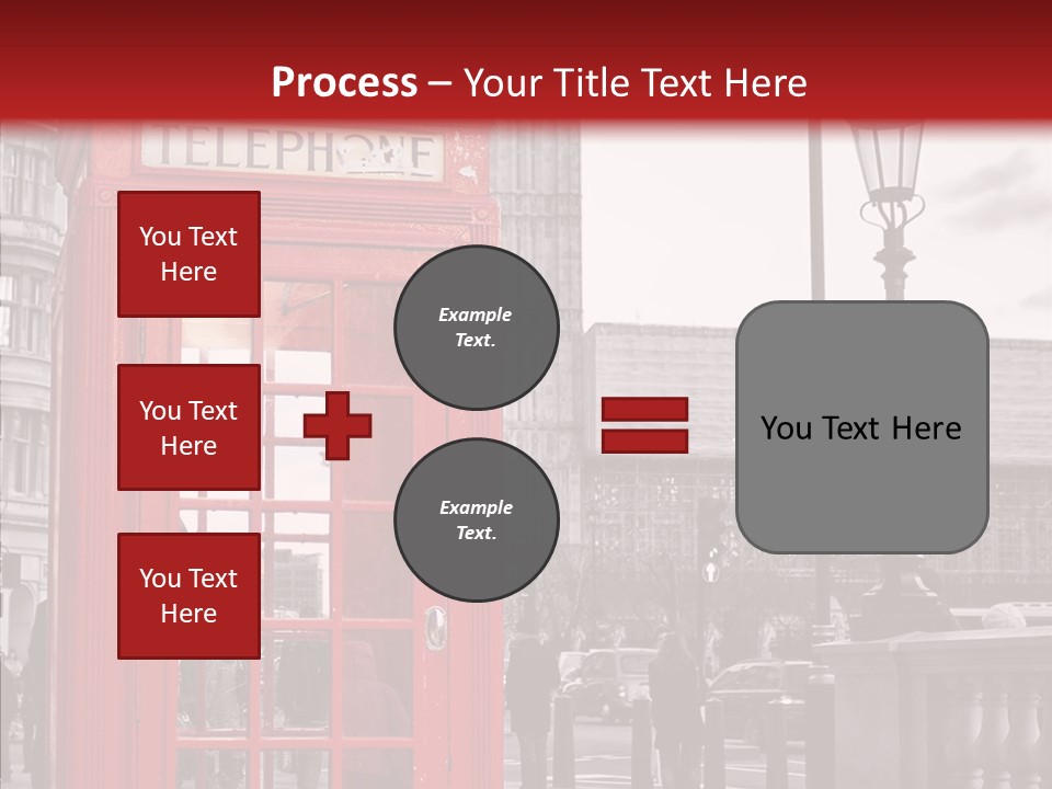 Landmark Telephone Europe PowerPoint Template