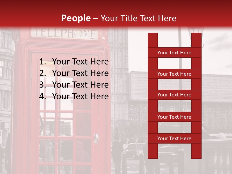 Landmark Telephone Europe PowerPoint Template