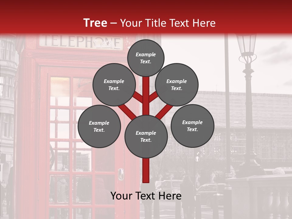 Landmark Telephone Europe PowerPoint Template