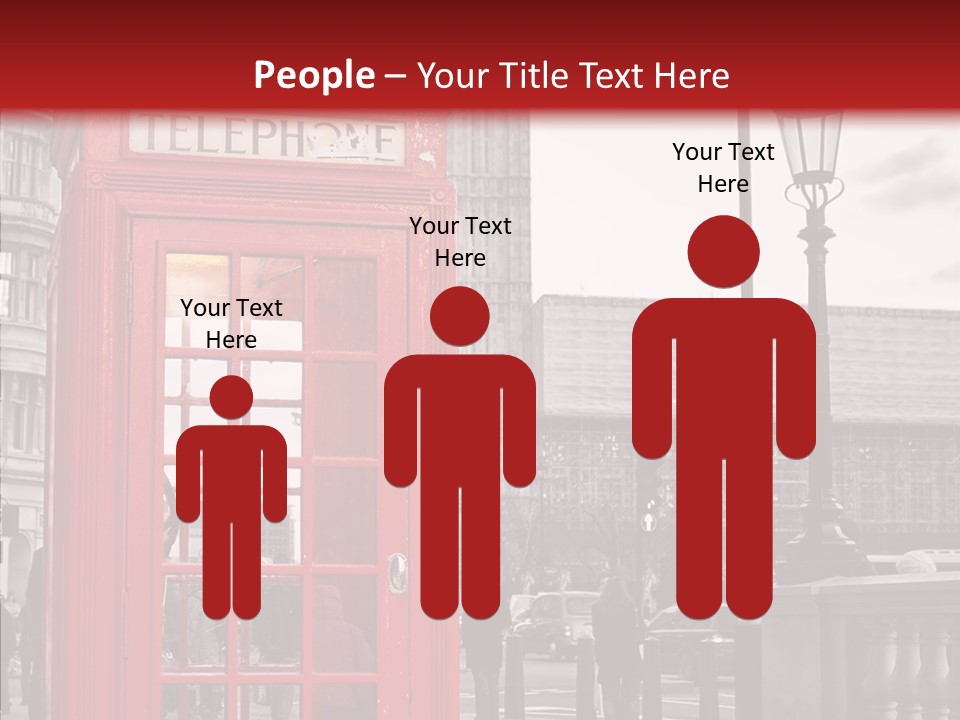 Landmark Telephone Europe PowerPoint Template