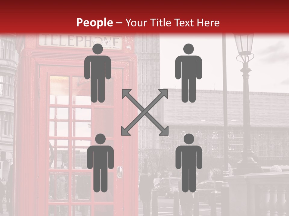 Landmark Telephone Europe PowerPoint Template