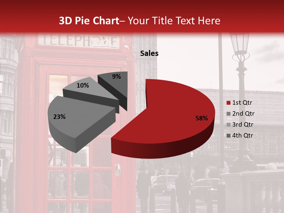 Landmark Telephone Europe PowerPoint Template