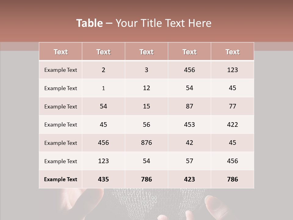 Unity Three Light PowerPoint Template