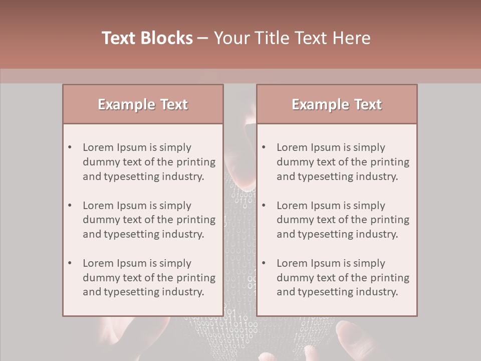 Unity Three Light PowerPoint Template