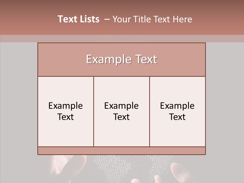 Unity Three Light PowerPoint Template