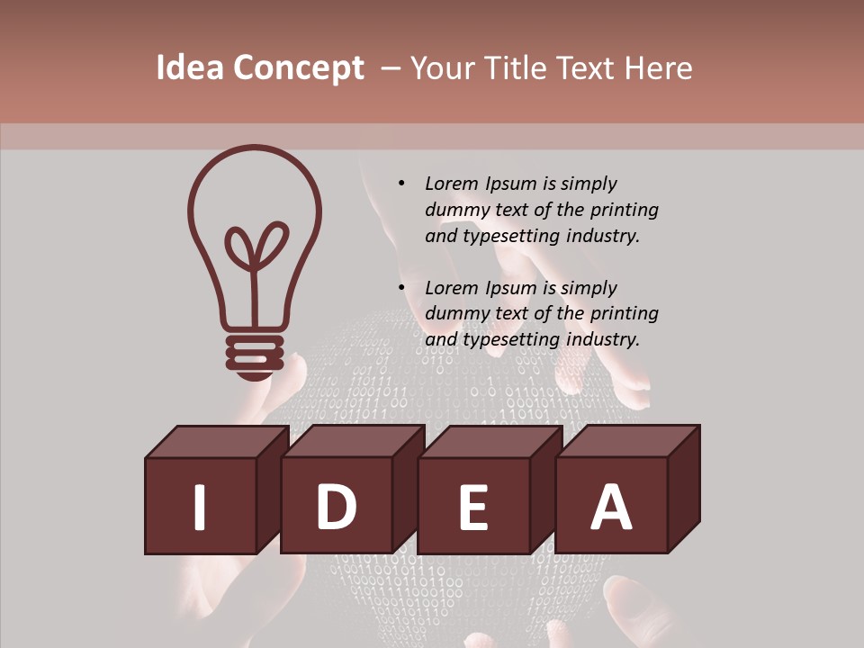 Unity Three Light PowerPoint Template