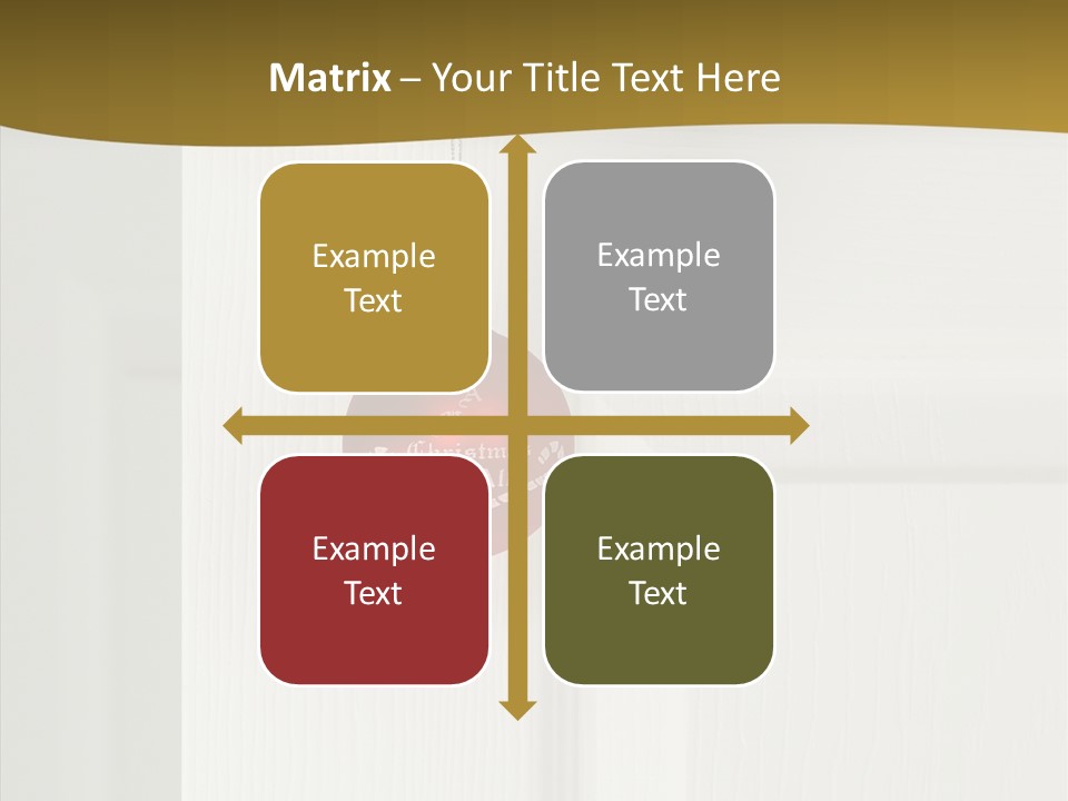 Tree Inside Gift PowerPoint Template