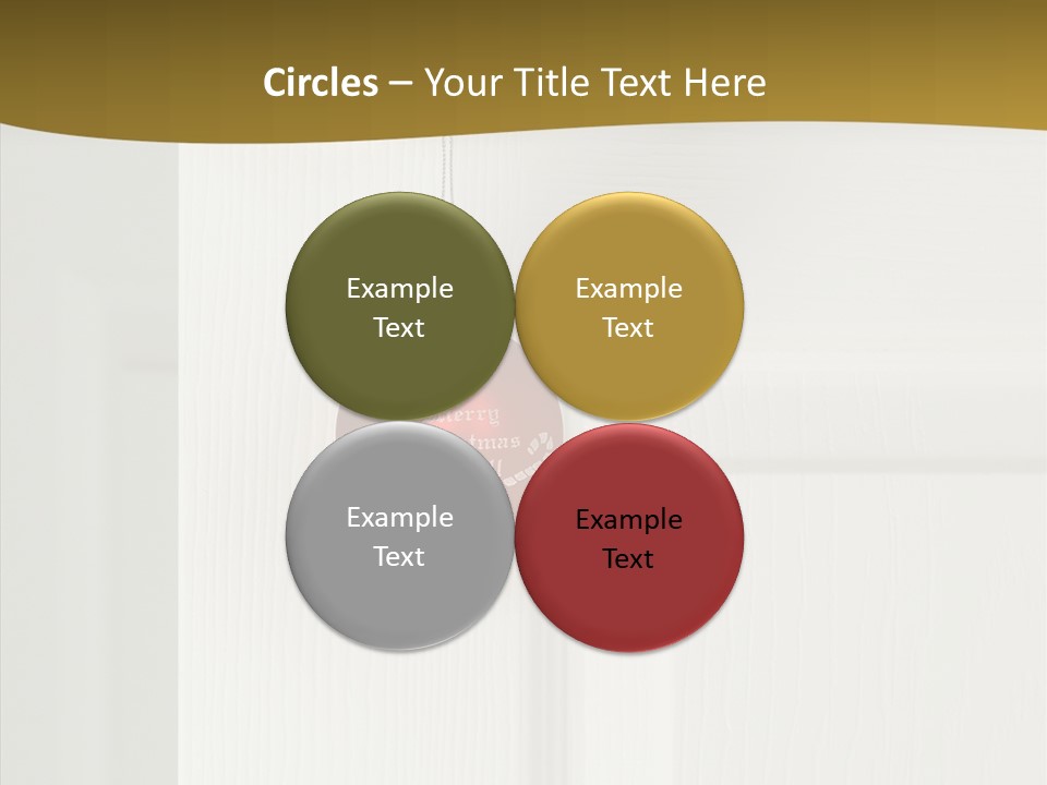 Tree Inside Gift PowerPoint Template