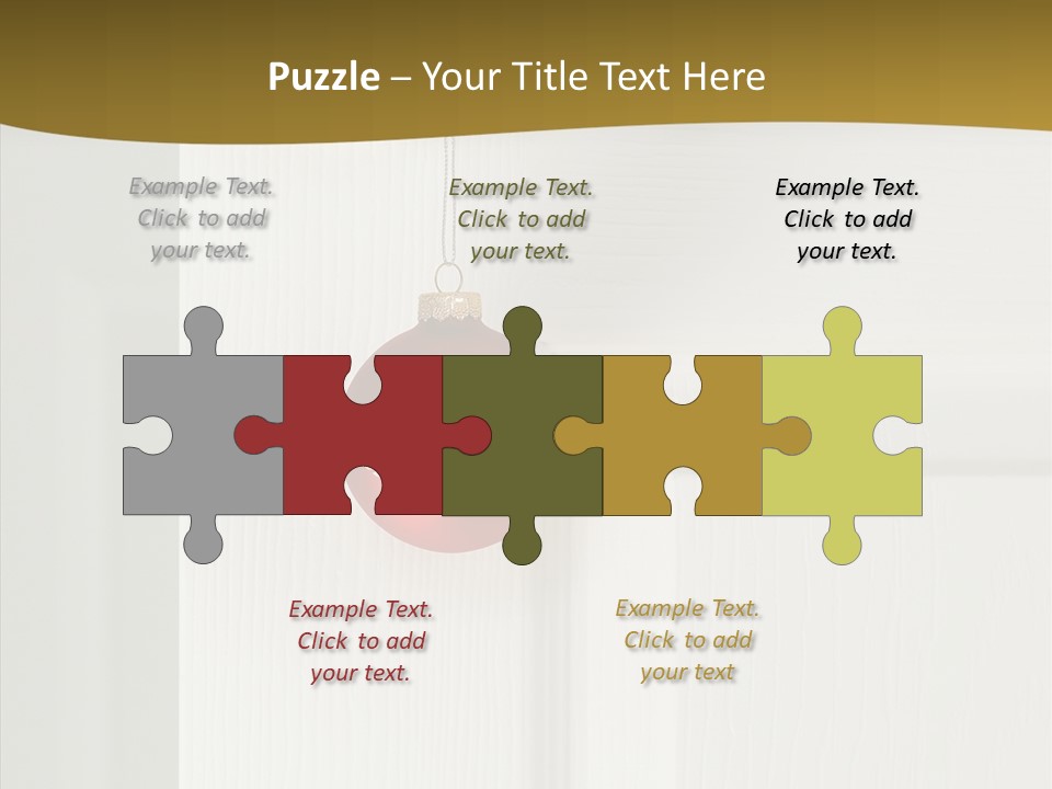 Tree Inside Gift PowerPoint Template