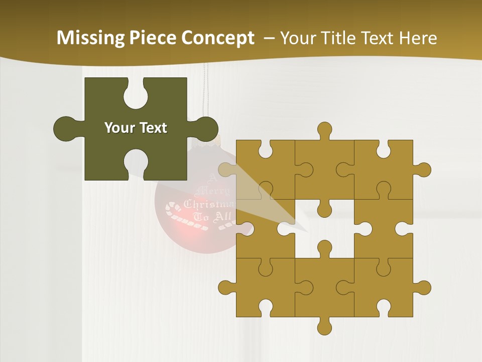 Tree Inside Gift PowerPoint Template