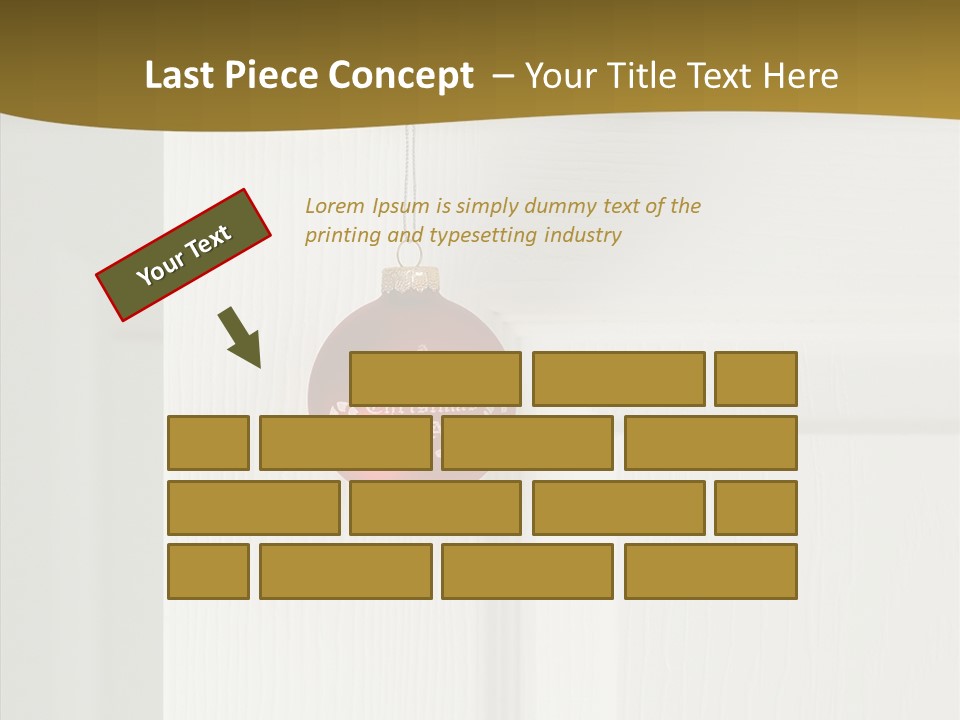 Tree Inside Gift PowerPoint Template